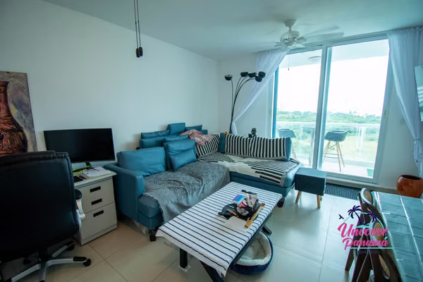 Apartamento de 1 recámara con vista al mar en Playa Blanca – Río Hato, Coclé