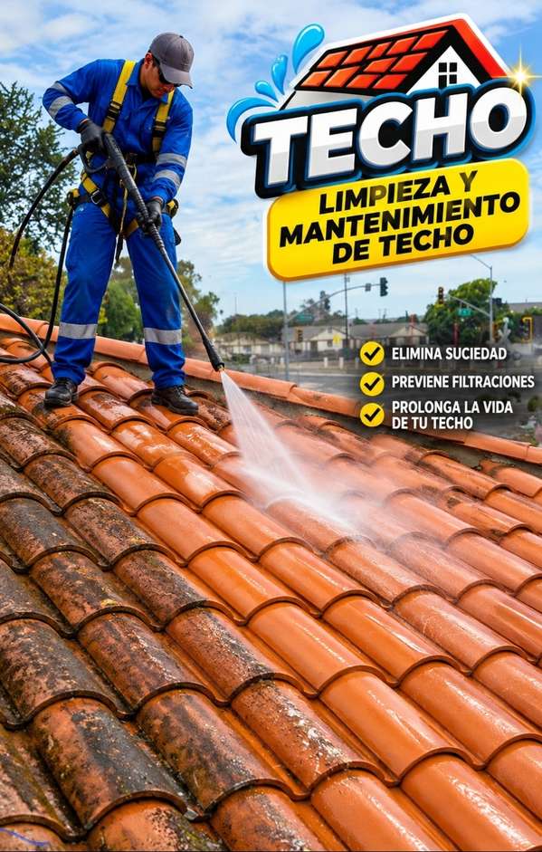 Ceiling and floor cleaning maintenance
