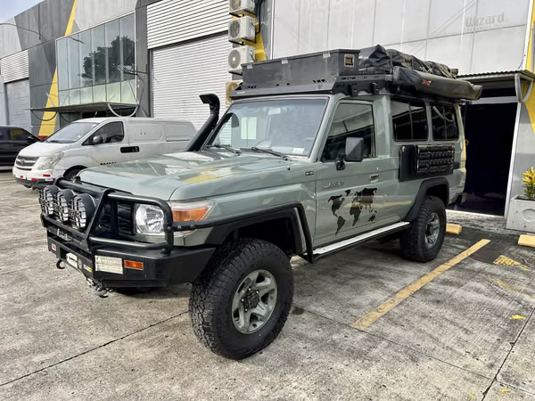 2009 TOYOTA LAND CRUISER TROOP CARRIER - OVERLAND READY