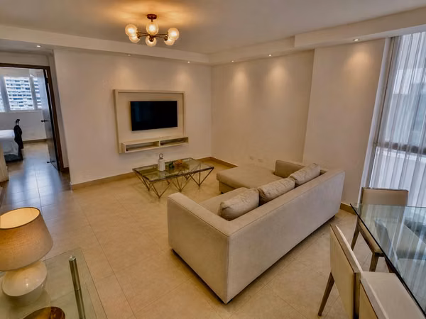 Rental Apartment Punta Paitilla 2R / 3B Completely Amoblado