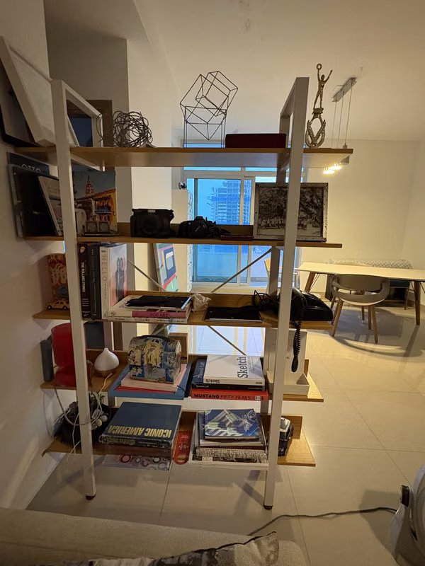 Stanteria, library, shelf,