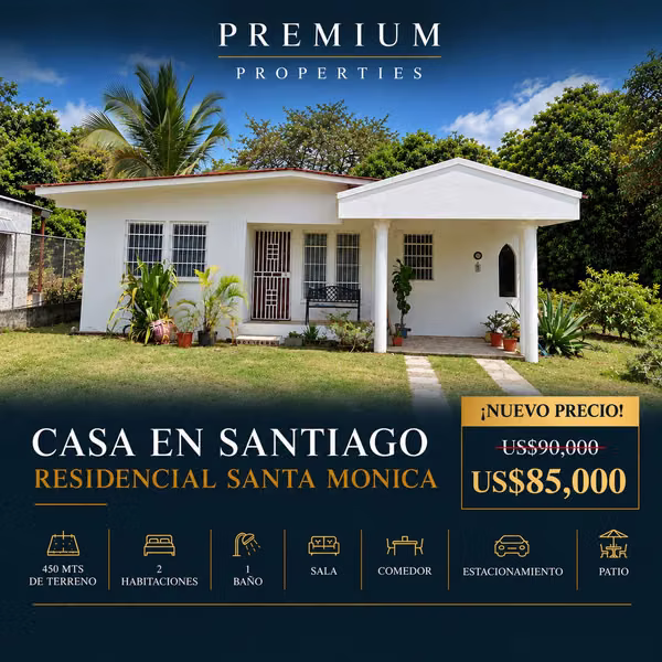 House in Santiago | Residencial Santa Monica