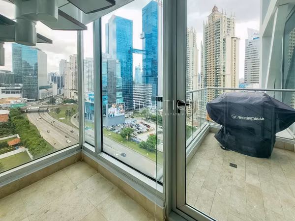 Furnished rental in Punta pacifica Sea and city view Loft Style