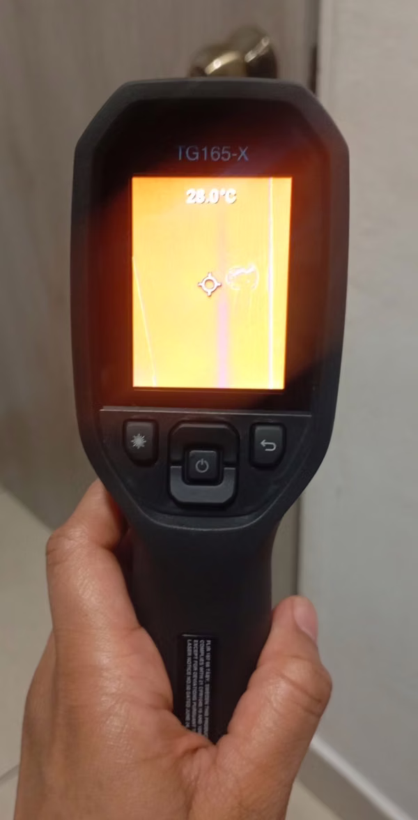 FLIR TG165-X thermal camera