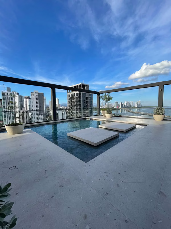 Hermoso apartamento en Ph Tribu, Coco Del Mar