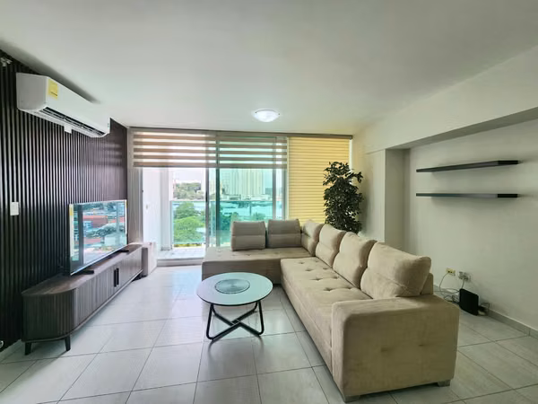 Modern and ready to occupy! 90 m ² apartment - 124; 2 bedrooms - 124; Balcony and White Line Samsun