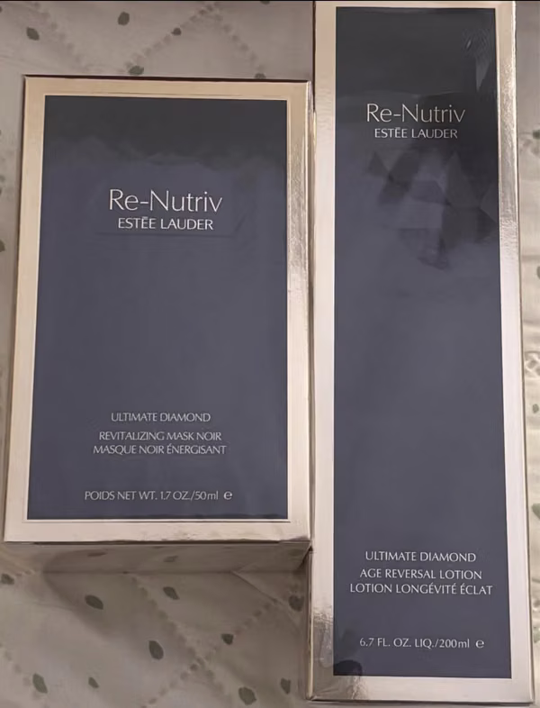 Beauty items are sold Linea Diamond Estée Lauder (negotiable)