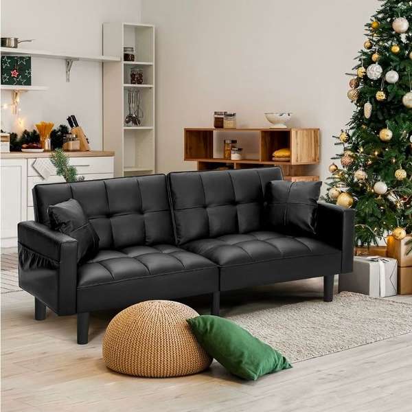Sofa new leather bed