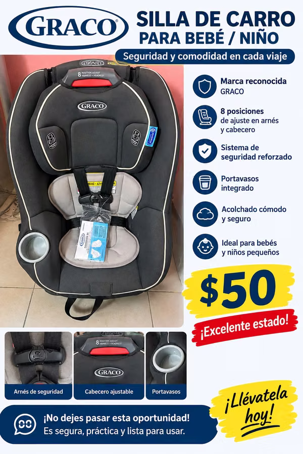 GRACO CAR CHAIR FOR SALE