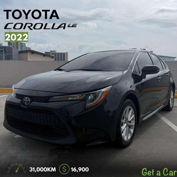 TOYOTA COROLLA LE  $