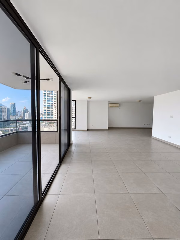 Apartment for sale - 124; Paitilla - 124; 278 m2, 3 rec, balcony, cbe
