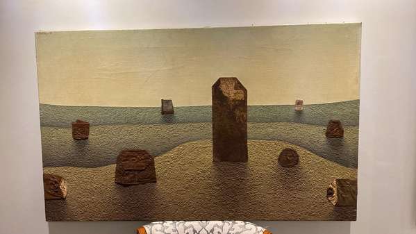 Selling work of art (painting) by Nicaraguan Master Alejandro Arostegui