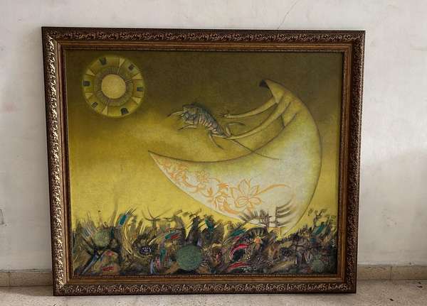 Sell Work of Art (painting) by Panamanian Artist Adonai Rivera