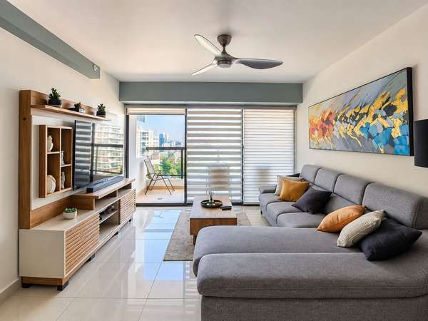 SALE FULL APARTMENT FURNISHED IN BEAUTIFUL VIEW 3 BEDROOMS TM