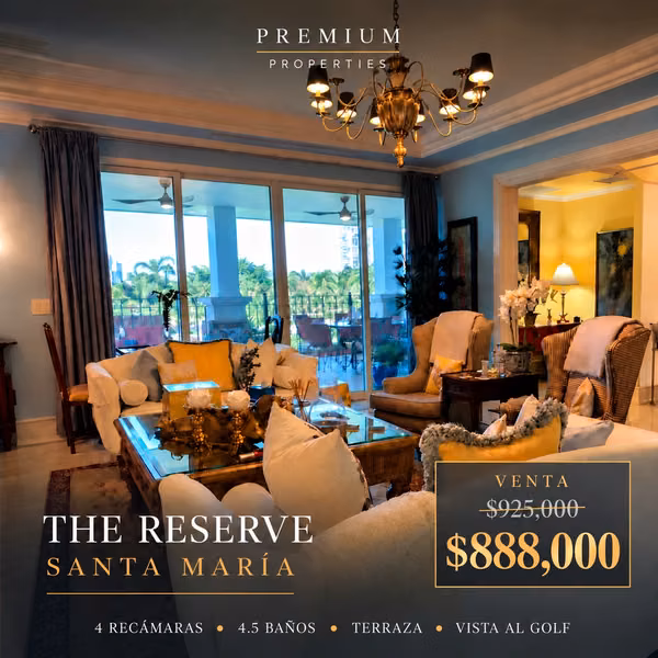 Exclusive Apartment in Santa María, The Reserve | Golf View