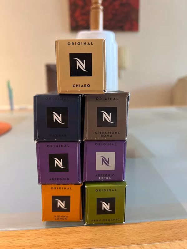 Original Nespresso capsules