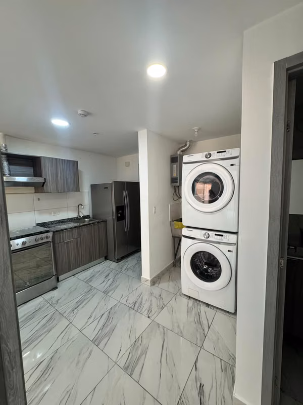 Alquiler Apartamento Bella Vista PH El Botánico 2R 2B línea Blanca Completa y buena adecuación