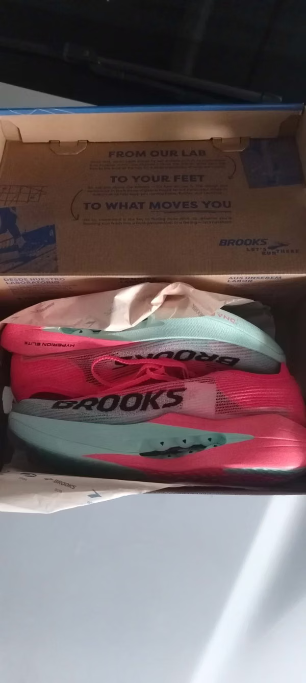 Sell Brooks Hyperion Elite 5 new, size 10 man, 11.5 woman