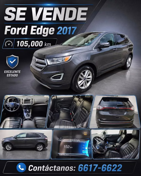 Ford Edge 2017 – Excelente estado | B/.10,000 negociables