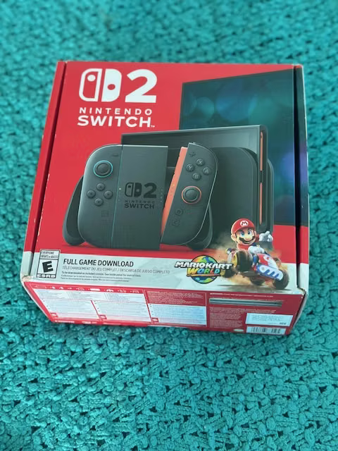Nintendo  Swicth 2 con Mario kart world incluido 