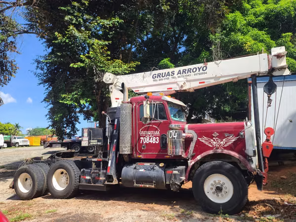 VENDO Cabezal Mula Marca Diamond Con Grua 17 Tons