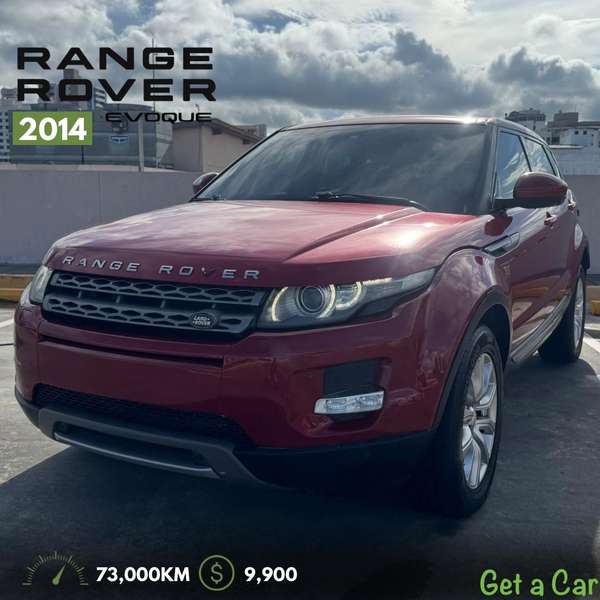 RANGE ROVER EVOKE 2014 9,9000.00 $