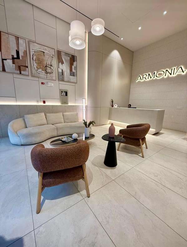 The apartment is furnished and premiere in Bella Vista.
