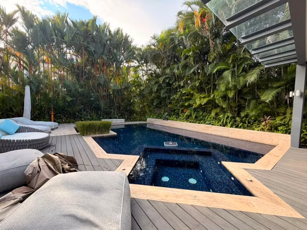 Casa lujosa con piscina en alquiler en Santa Maria