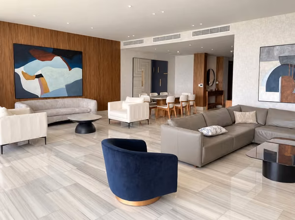 Se alquila apartamento amoblado | The Towers | Paitilla, 329 m2, 3 rec, 3.5 baños