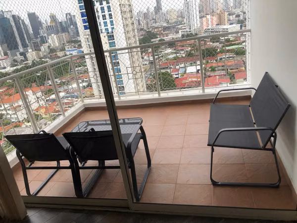 PH Frisco Real, San Francisco | Apartamento amoblado de 2 recámaras en alquiler.