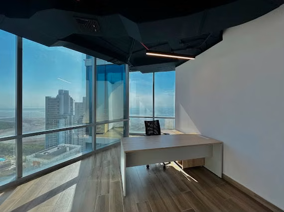 Allowance of office furnished - 124; East Coast, Financial Park - 124; 154 m2