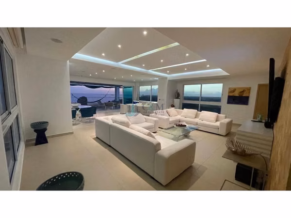 ALQUILER PENTHOUSE EXCLUSIVO BIJAO AMOBLADO VISTA AL MAR JJ
