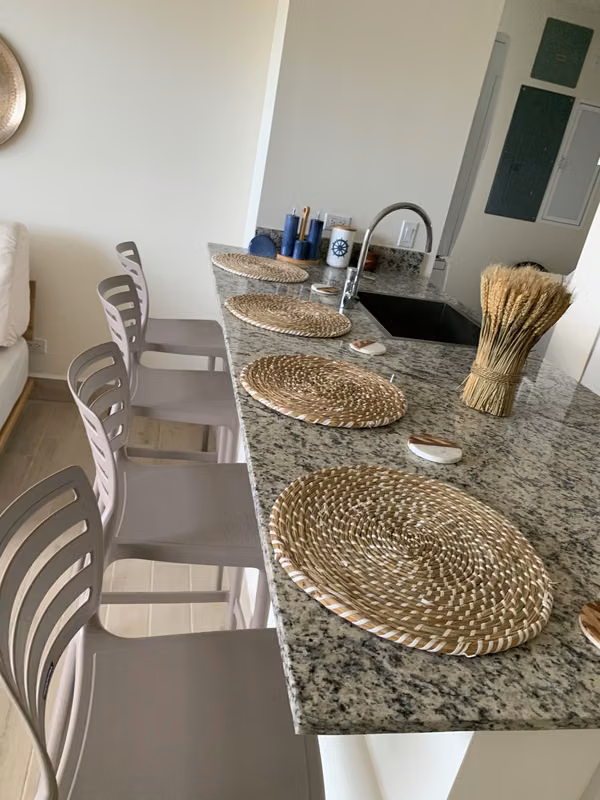 Beach to sea apartment in Playa Caracol