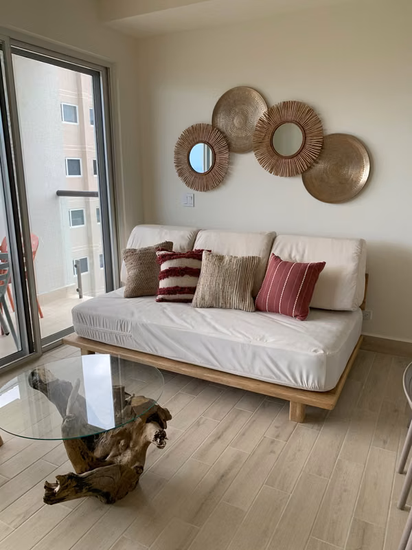 Beach to sea apartment in Playa Caracol