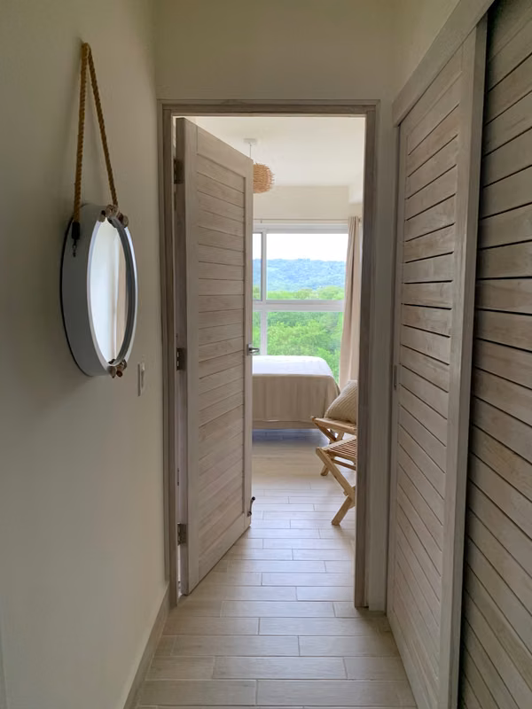 Beach to sea apartment in Playa Caracol