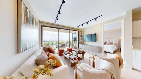 Ph Seascape, 2 bedroom apartment furnished for rent