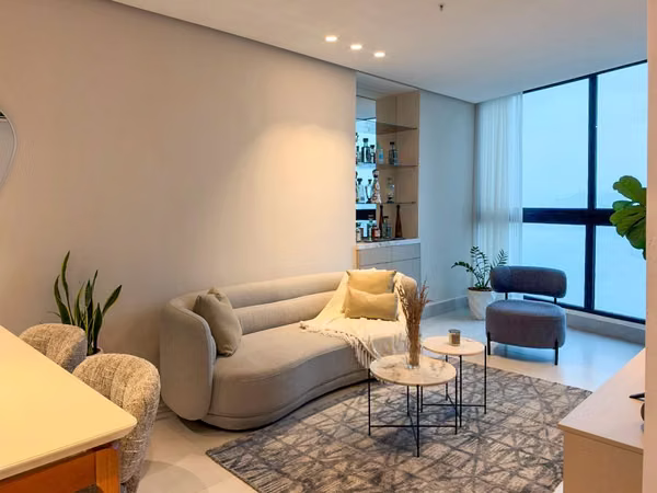 RENTAL APARTMENT FURNISHED PH AQUAPOINT SEA VIEW