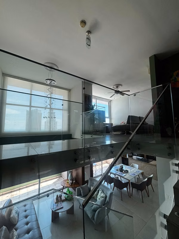 Suitable double height 2 floors