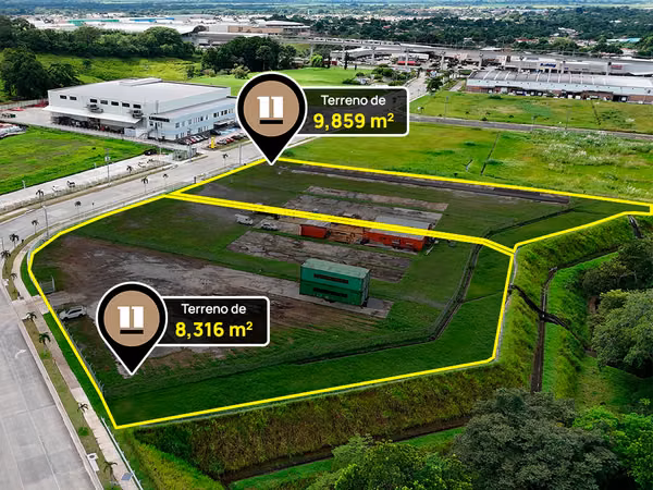 Se Vende Terreno de 18,176 m2 en Parque Logistico Panama