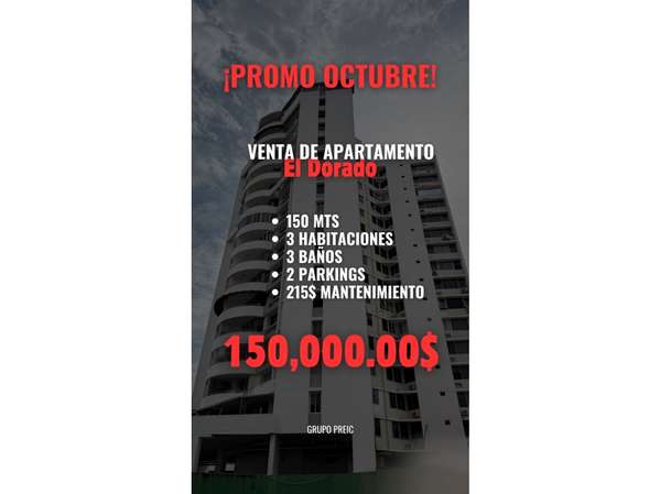 OPORTUNIDAD! VENTA DE APARTAMENTO EL DORADO