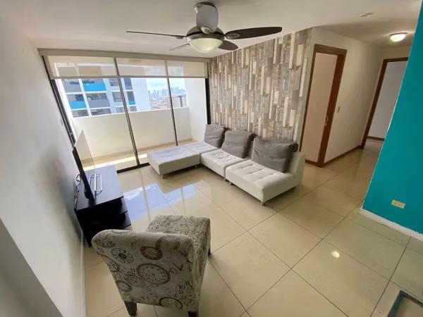Amoblado apartment for rent in County of the King - Terrazas del Rey - 124; 3 Recamars + Included ex