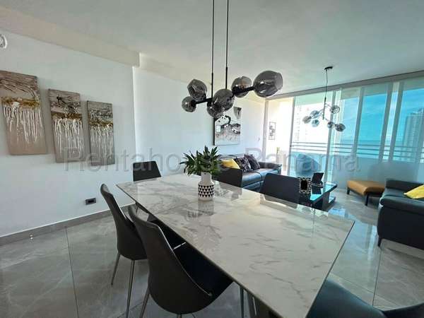 Exclusivo Apartamento Remodelado y Full amoblado en Alquiler en Costa del Este 27*1592Mfk