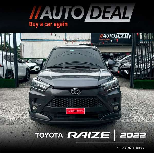 TOYOTA RAIZE AÑO 2022 AUTOMÁTICO VERSION TURBO