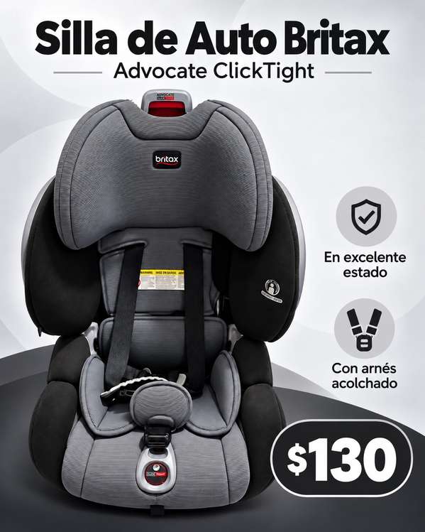 Vendo silla de auto Britax 