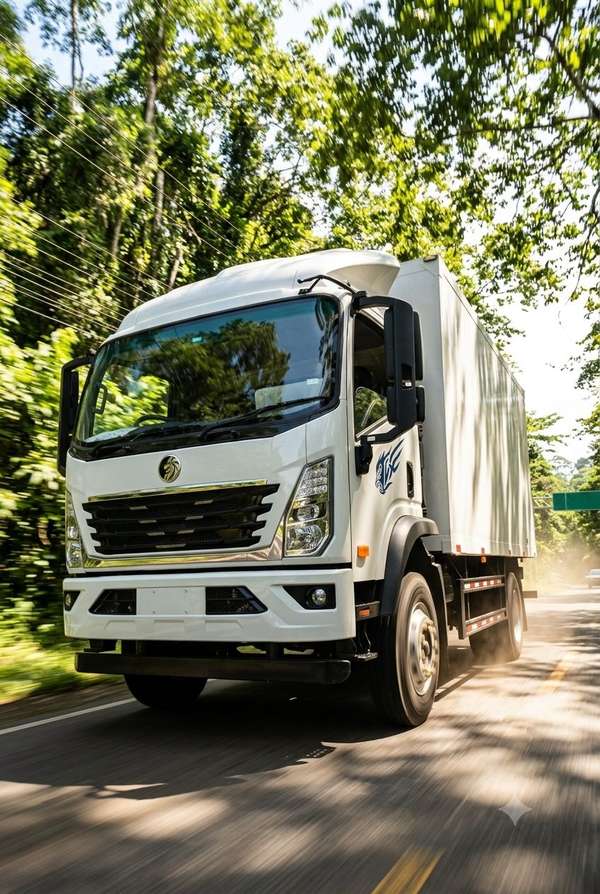 CDW (Sinotruk) FURGÓN CERRADO 4x2 de 7-8T