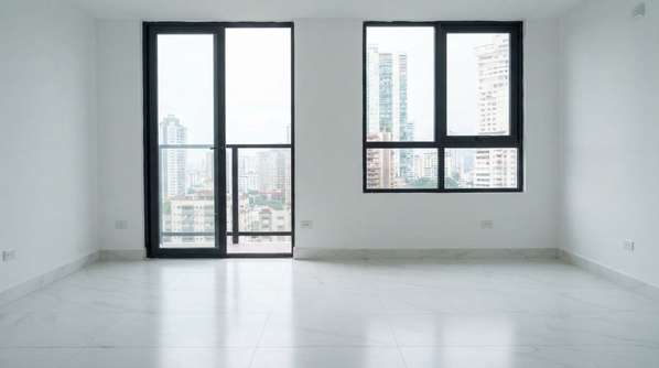 ! Apartment in Calle 50 PH the gray I with balcony and view of the city