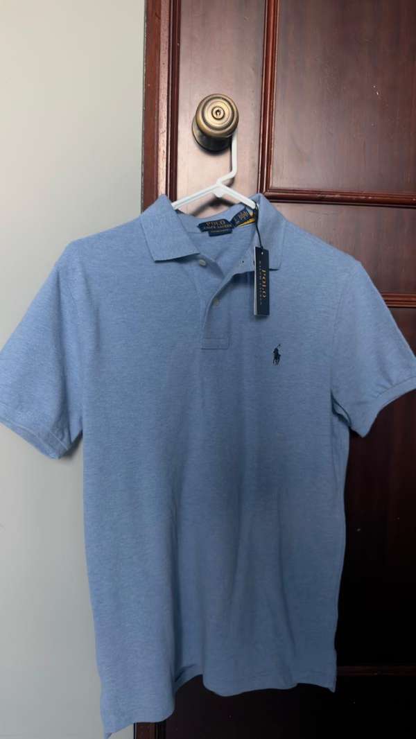 Polo Ralph Lauren, Polo celeste, talla S