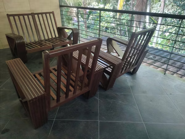 Antigüedad para una sala o terraza especial que celebra la historia