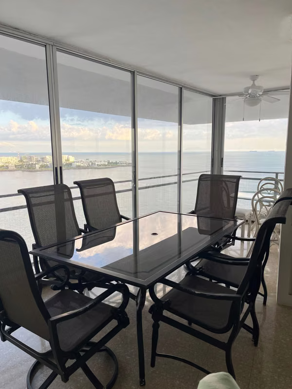 Mesa de Terraza con 6 sillas