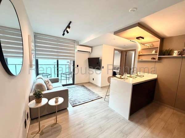 Alquiler de Moderno Apartamento en Bella Vista 27*2830Mfk